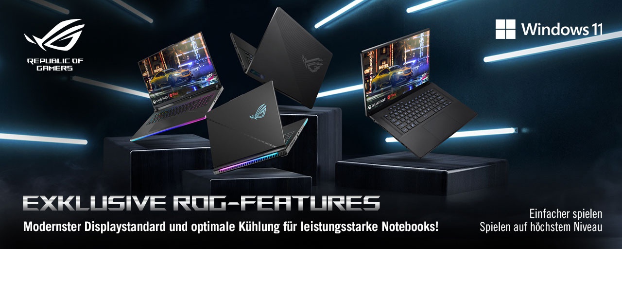 ASUS: Exklusive Features: Intelligent Cooling & Nebula HDR fr ultimatives Gaming