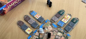 Boote abladen, Pyramiden bauen