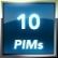 10 PIMs