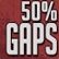 Schaff 50% aller Gaps
