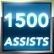 1500 Assists