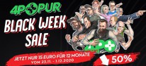 4Players PUR: Im Black Week Sale mit 50% Rabatt: jetzt nur 15 Euro fr zwlf Monate!