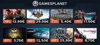 Gamesplanet: Anzeige: Zahlreiche neue Angebote, u.a. Soulcalibur 6 fr 12,99 Euro, Fantasy General 2 fr 29,99 Euro oder Planet Zoo fr 29,99 Euro
