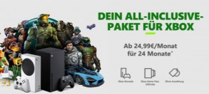 Konsole plus Game Pass Ultimate ab 24,99 Euro pro Monat