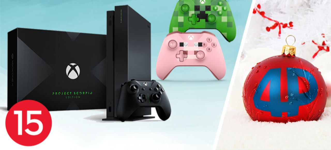 4Players-Adventskalender: Preise im Gesamtwert von über 6.500 Euro Jeden Tag neue Gewinnchancen, heute: Xbox One X Project Scorpio Edition und Minecraft Controller