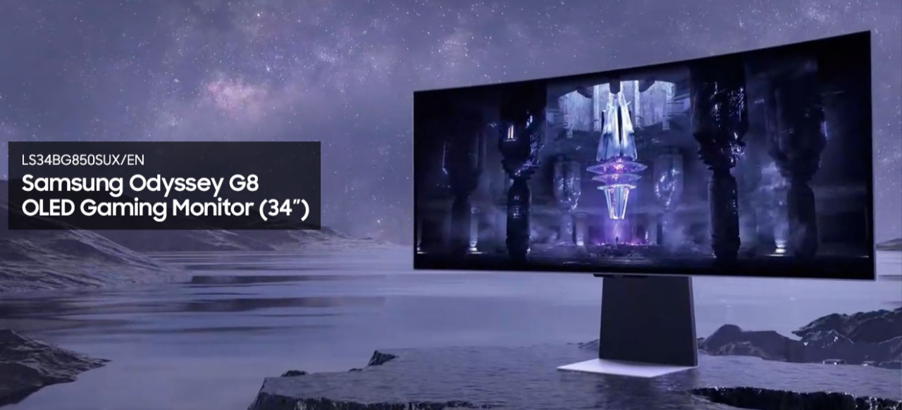 Amazon-Erstklassiger-OLED-Gaming-Monitor-von-Samsung-mit-34-Zoll-175-Hertz-im-Angebot