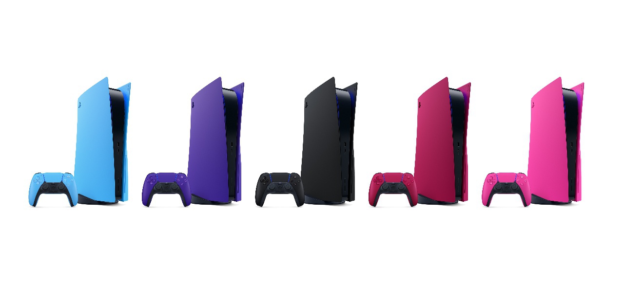DualSense annoncé en trois nouvelles couleurs, les couvertures de console colorisées arrivent en janvier 2022