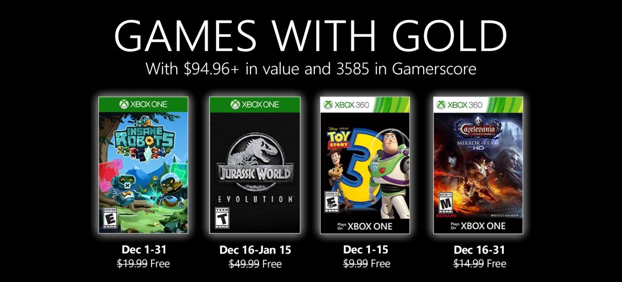 Xbox Games with Gold (Service) von Microsoft