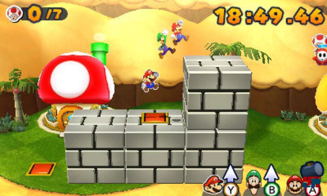 Screenshot - Mario & Luigi: Paper Jam Bros. (3DS)