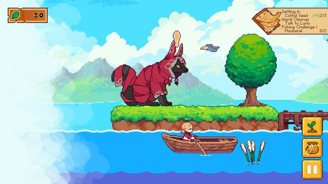 Screenshot - Luna's Fishing Garden (PC)
