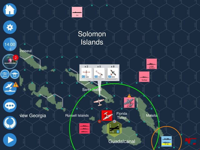 Screenshot - Carrier Battles for Guadalcanal (iPad)