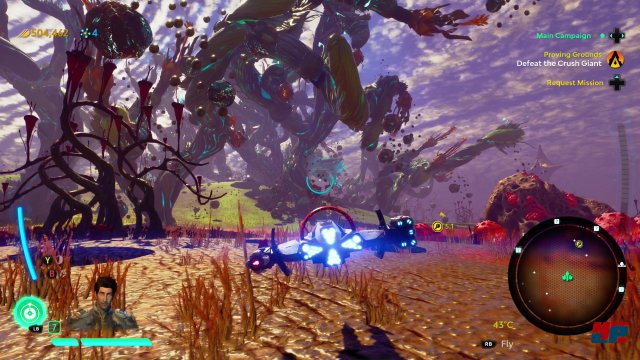 Die Kulisse mit ihren abwechslungsreichen Planeten sowie den Ausfl�gen ins All kann sich sehen lassen und bleibt auch im Splitscreen-Ko-op sauber.