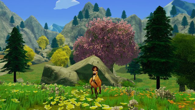 Screenshot - Dreamworks Spirit Luckys Großes Abenteuer (PC, PS4, Switch, One)
