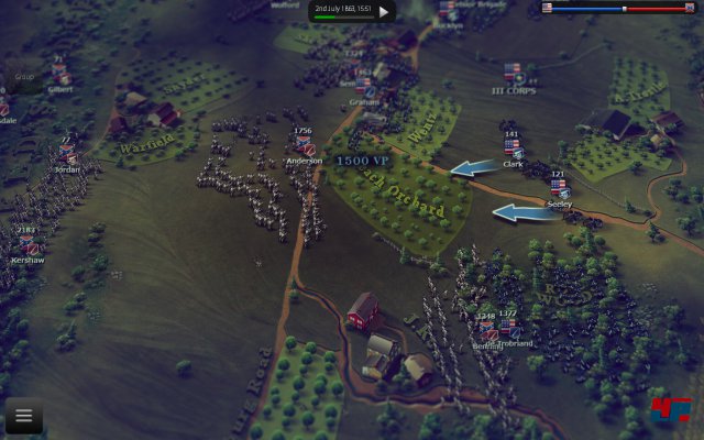 Screenshot - Ultimate General: Gettysburg (iPad)