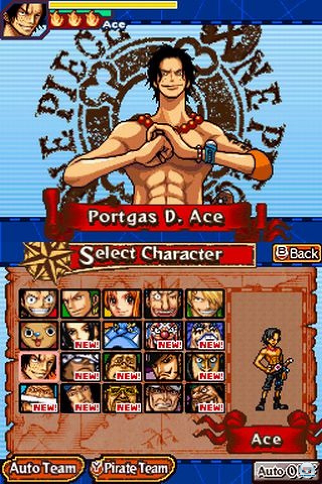 Screenshot - One Piece: Gigant Battle (NDS)