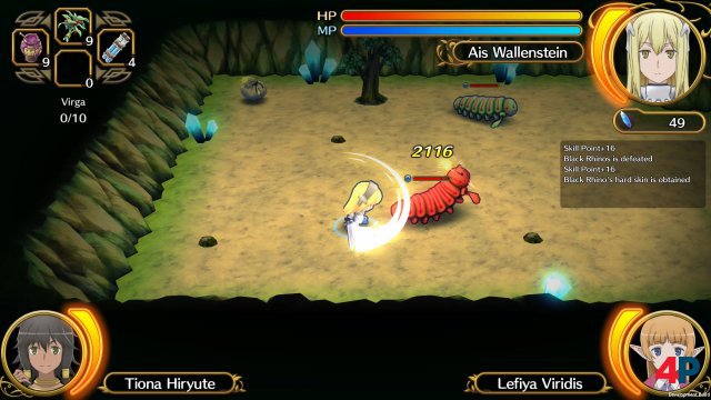 Screenshot - Is it wrong to Try to Pick Up Girls in a Dungeon? Infinite Combate (PC) 92602310