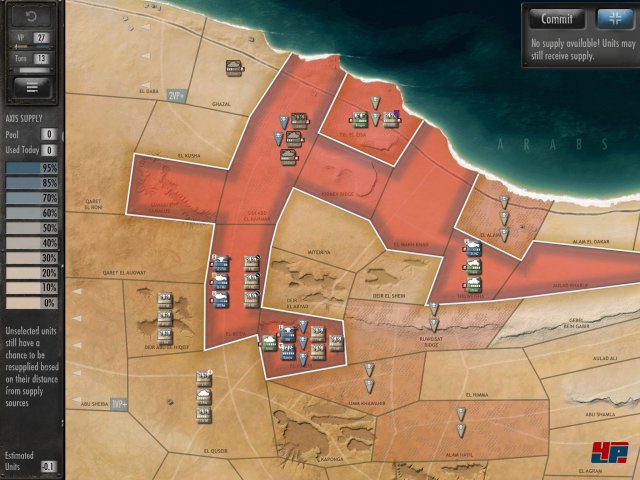 Screenshot - Desert Fox: The Battle of El Alamein (iPad) 92485554