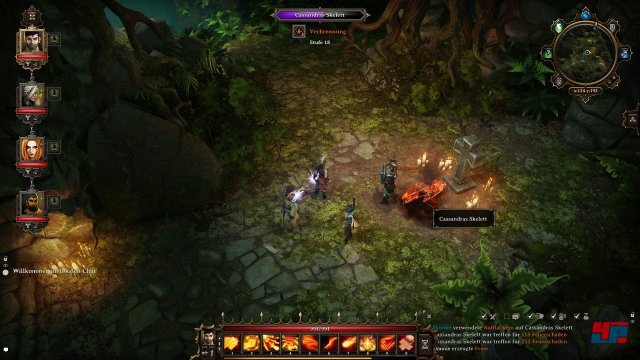 Um Cassandra bezwingen zu k�nnen, m�sst ihr deren Gebeine ausgraben und verbrennen.