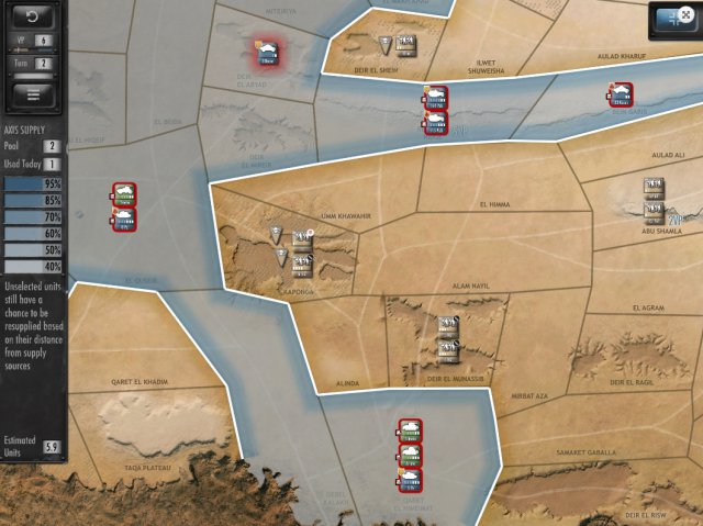 Screenshot - Desert Fox: The Battle of El Alamein (iPad) 92481883