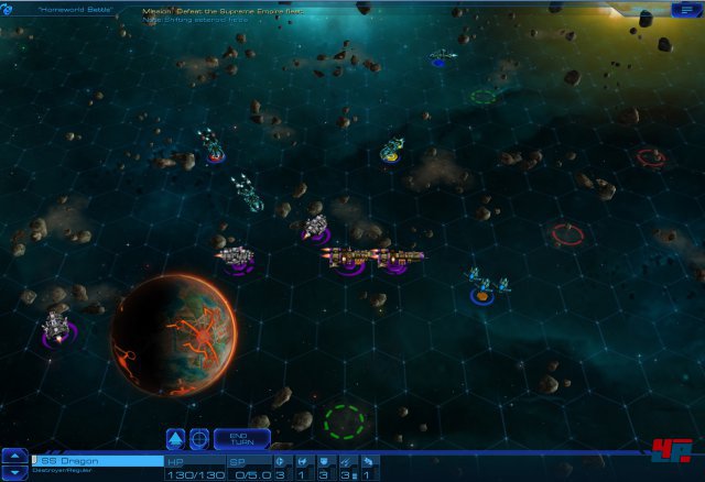 Screenshot: Taktische Schlacht