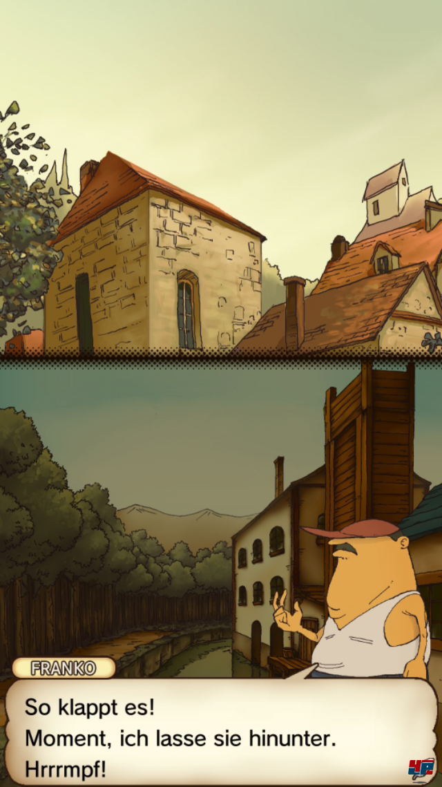 Screenshot - Professor Layton und das geheimnisvolle Dorf (Android)