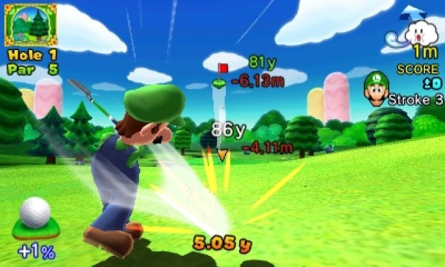 Screenshot - Mario Golf: World Tour (3DS)