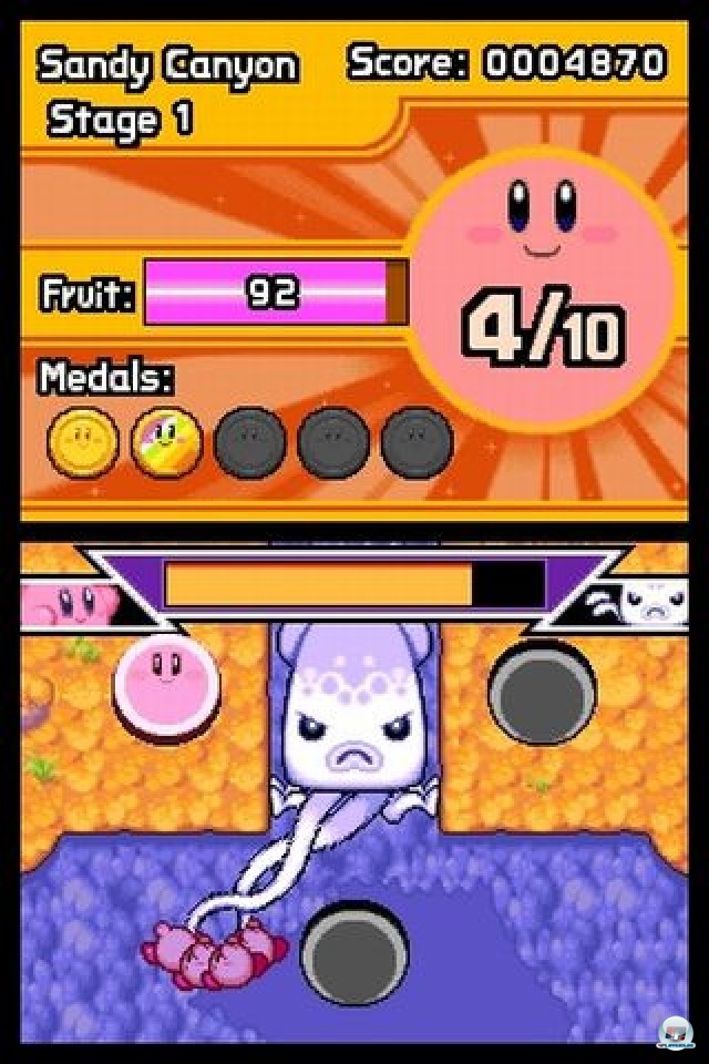 Screenshot - Kirby: Mass Attack (NDS) 2252052