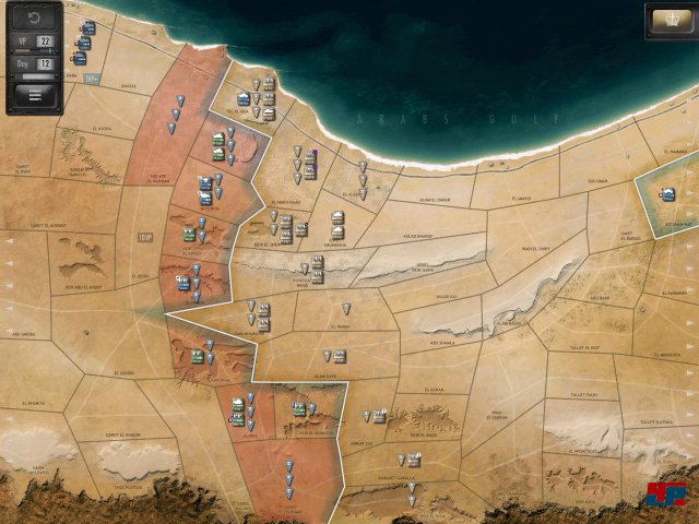 Screenshot - Desert Fox: The Battle of El Alamein (iPad) 92485535