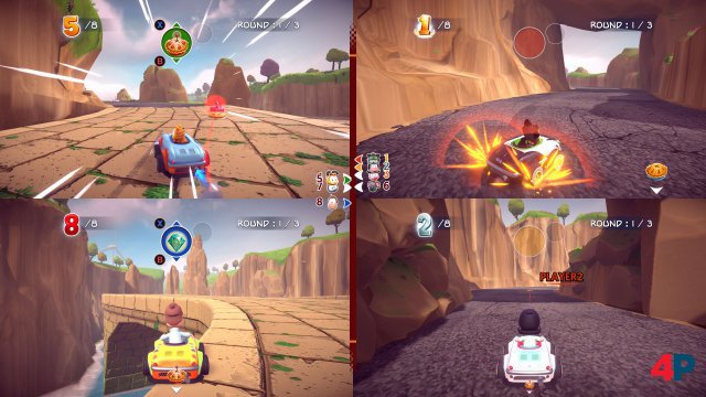 Screenshot - Garfield Kart - Furious Racing (PC)