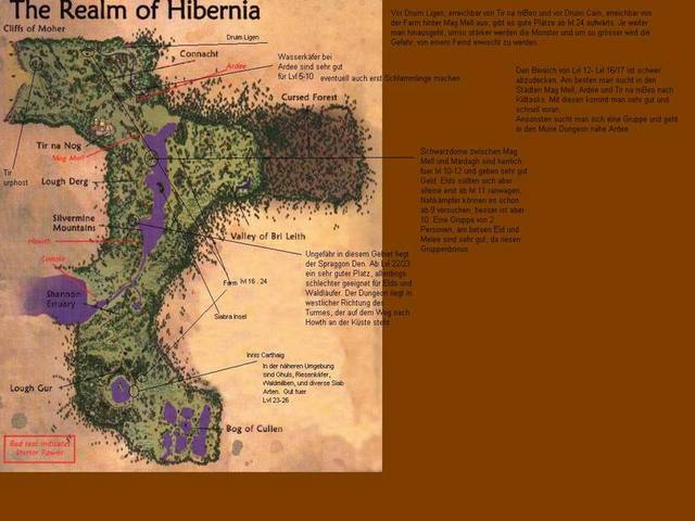 Levelgebiete in Hibernia fr 1-26 32118