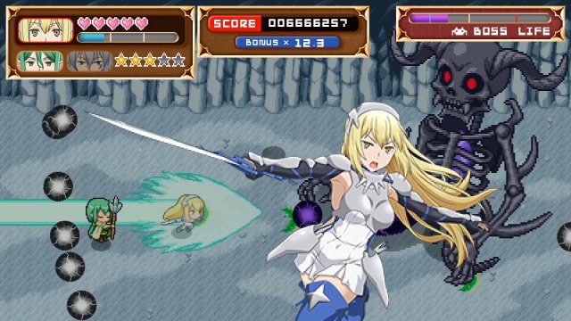 Screenshot - Is It Wrong to Try to Shoot 'em Up Girls in a Dungeon? (PC)