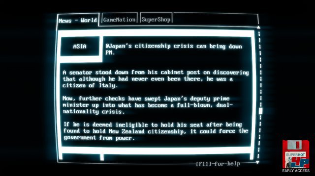 Screenshot - SUPERHOT: Mind Control Delete (PC)