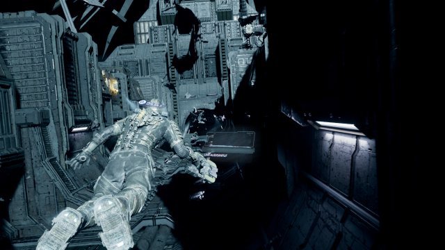 Ausflug in die Schwerelosigkeit: Obwohl Dead Space nur auf der Ishimura spielt, wird optisch einiges geboten.