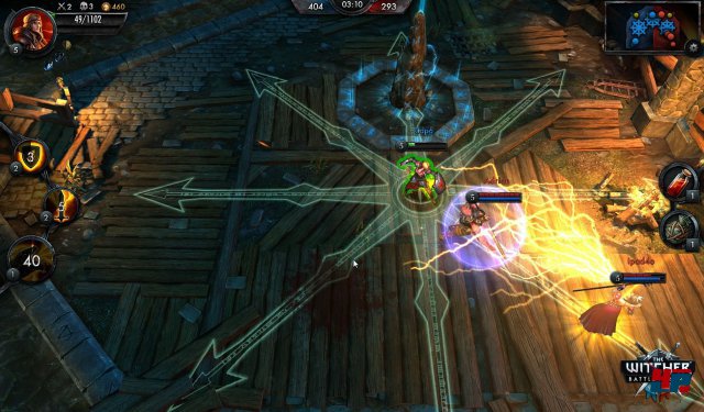 Screenshot - The Witcher Battle Arena (iPad)