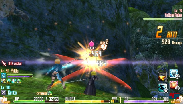 Screenshot - Sword Art Online: Hollow Fragment (PS_Vita)