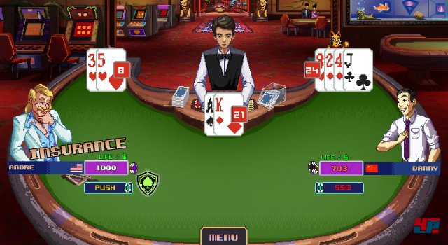 Screenshot - Super Blackjack Battle 2 Turbo Edition - The Card Warriors (PC)