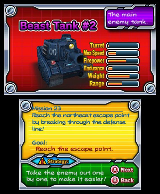 Screenshot - Brave Tank Hero (3DS)