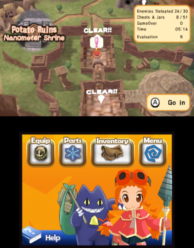 Screenshot - Gurumin: A Monstrous Adventure (3DS)