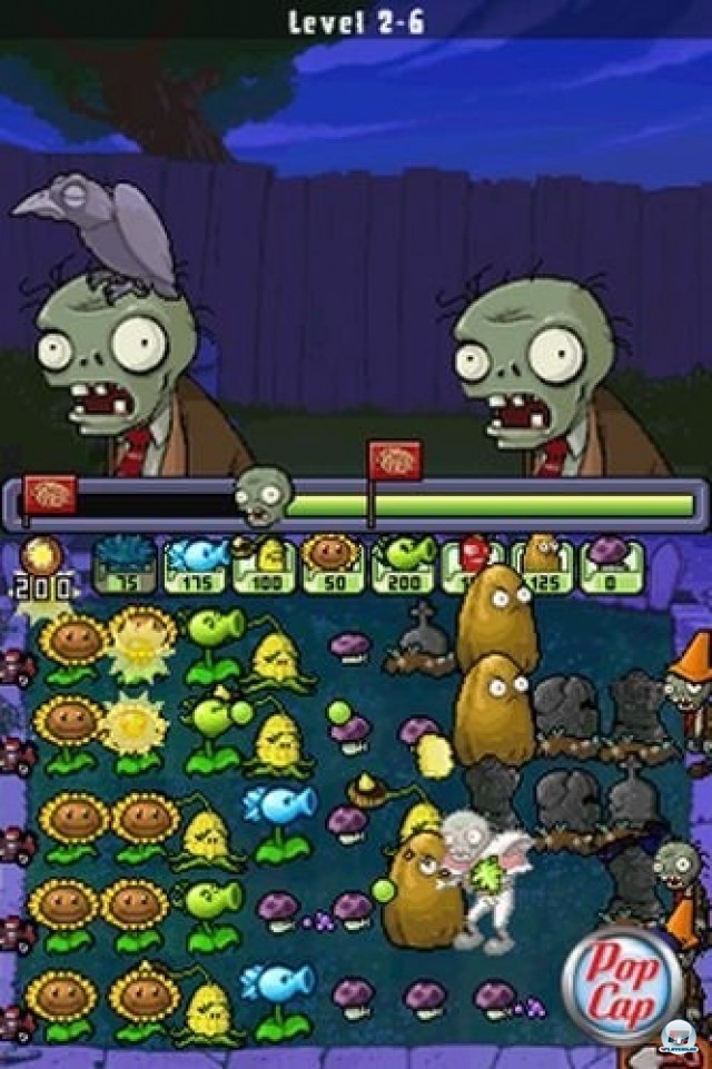 Screenshot - Plants vs. Zombies (NDS) 2218492