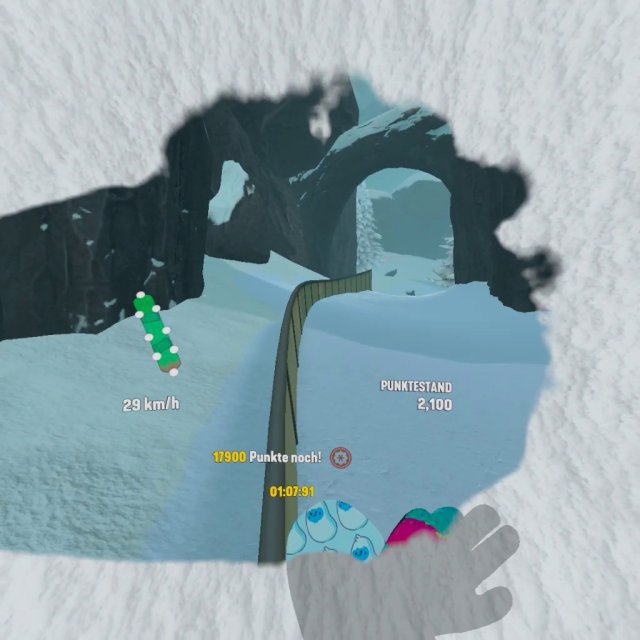 Screenshot - Carve Snowboarding (OculusQuest, VirtualReality)
