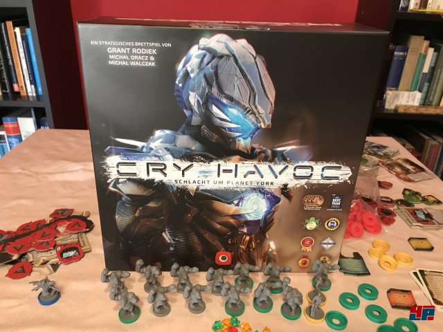 Cry Havoc ist fr zwei bis vier Spieler ausgelegt und komplett auf deutsch bei Portal Games erschienen. Es kostet
