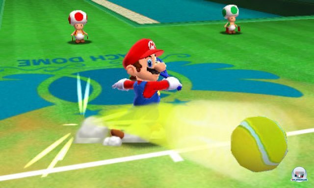 Screenshot - Mario Tennis 3D (3DS) 2287527