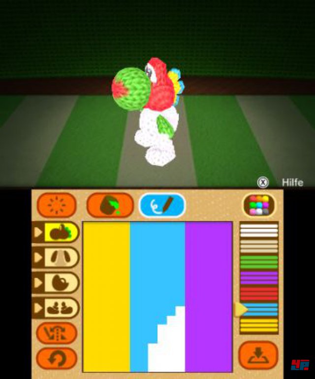 Screenshot - Poochy und Yoshi's Woolly World (3DS) 92539215
