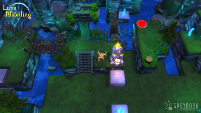 Screenshot - Luna and the Moonling (Linux)