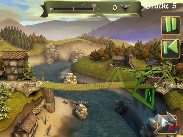 Screenshot - Bridge Constructor Mittelalter (iPad) 92481761