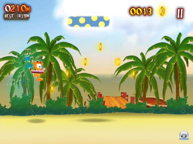 Screenshot - Garfield's Wild Ride (Android)