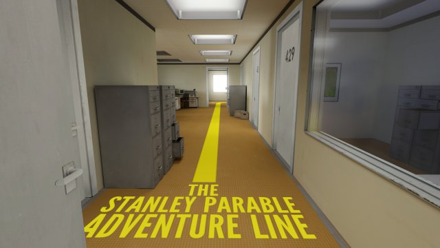Kann man ja mal probieren: Die Adventure Line weist Stanley einen Weg durch den Brokomplex. Angeblich.