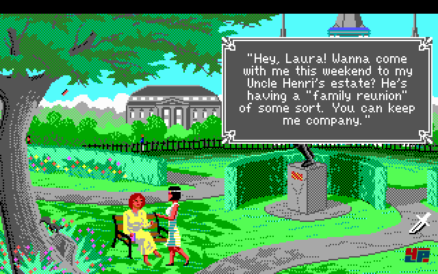 Screenshot - The Colonel's Bequest - a Laura Bow Mystery (PC)
