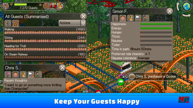 Screenshot - RollerCoaster Tycoon (Android) 92538007