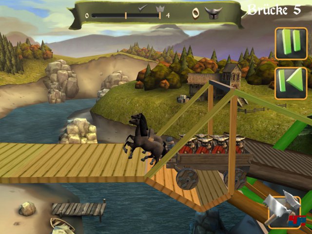 Screenshot - Bridge Constructor Mittelalter (iPad) 92481774